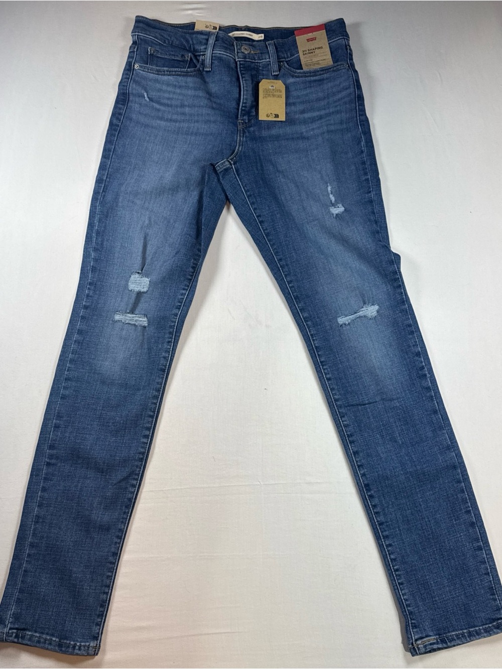 Levi's 311 Shaping Skinny Jeans - Blue Denim